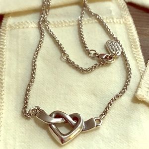 James Avery Heart Knot Necklace